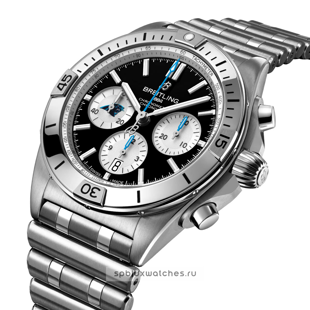 Breitling Chronomat B01 42 mm NFL Carolina Panthers Edition AB01342B1B5A1