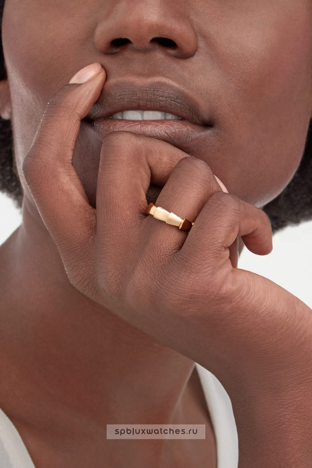 Обручальное кольцо Bvlgari Serpenti Viper Wedding Band Ring 358750