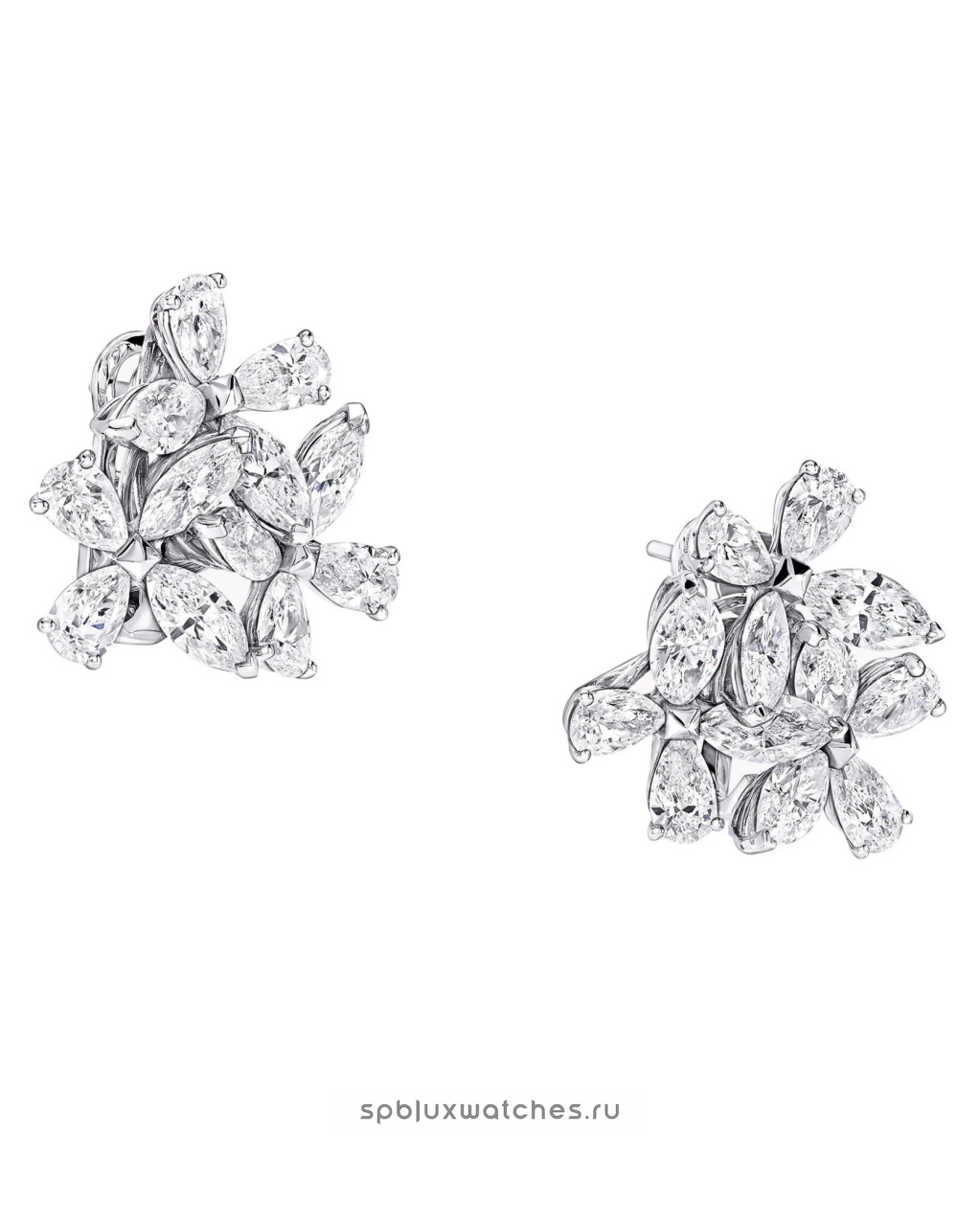 Серьги Graff Triple Classic Butterfly Diamond Earrings RGE1728