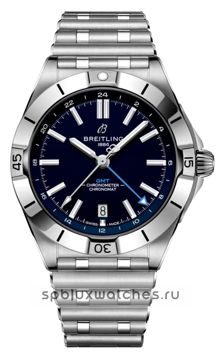 Breitling Chronomat Automatic GMT 40 mm NFL Tennessee Titans Edition A32398E31C1A1