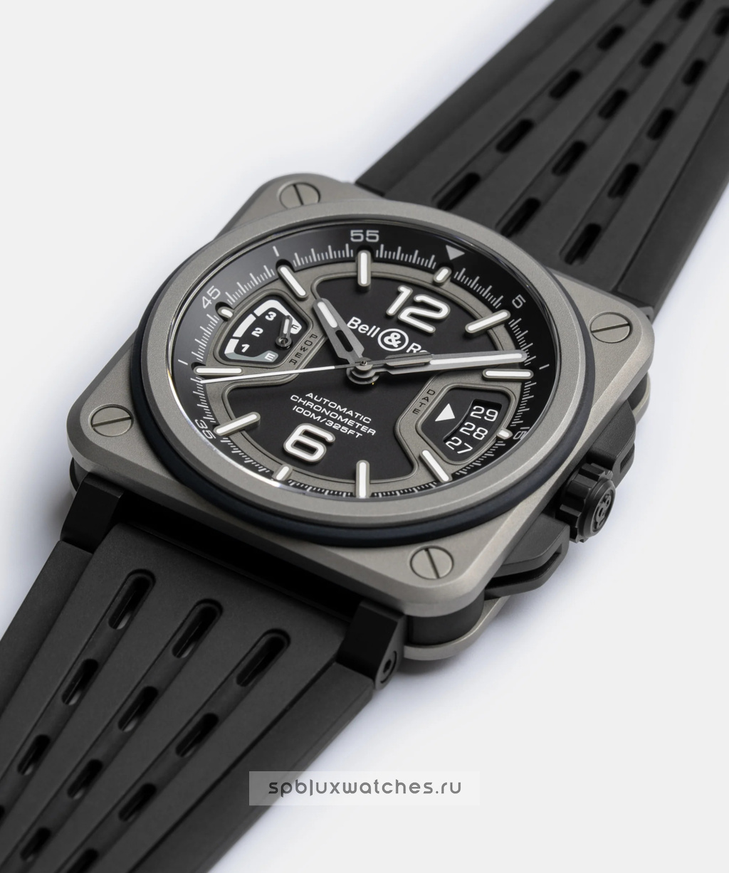 Bell & Ross BR-X3 Black Titanium 41 mm BRX3R-BL-TI/SRB