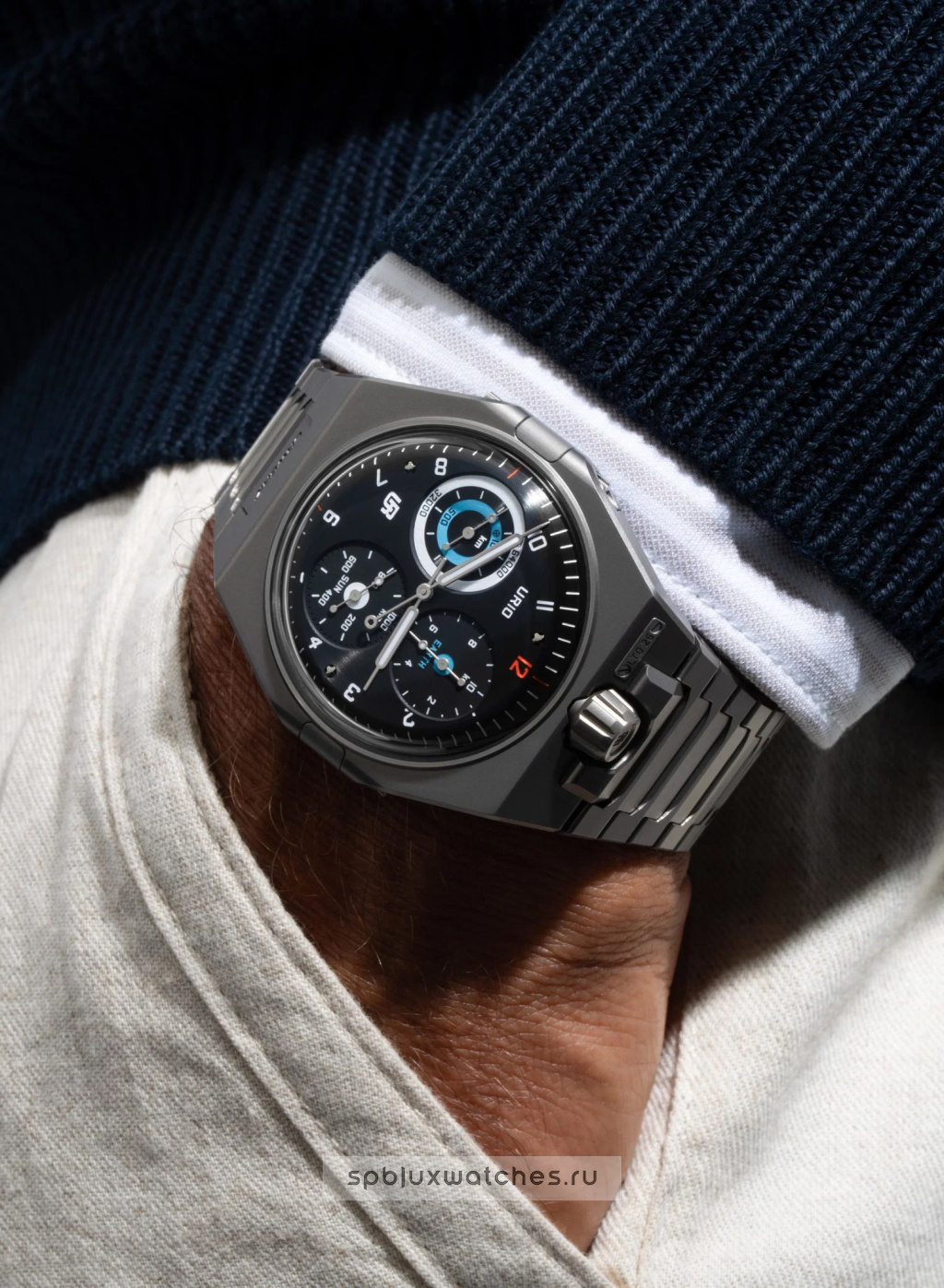 Urwerk Special Projects UR-10 SpaceMeter Dark 45.4 x 44 mm