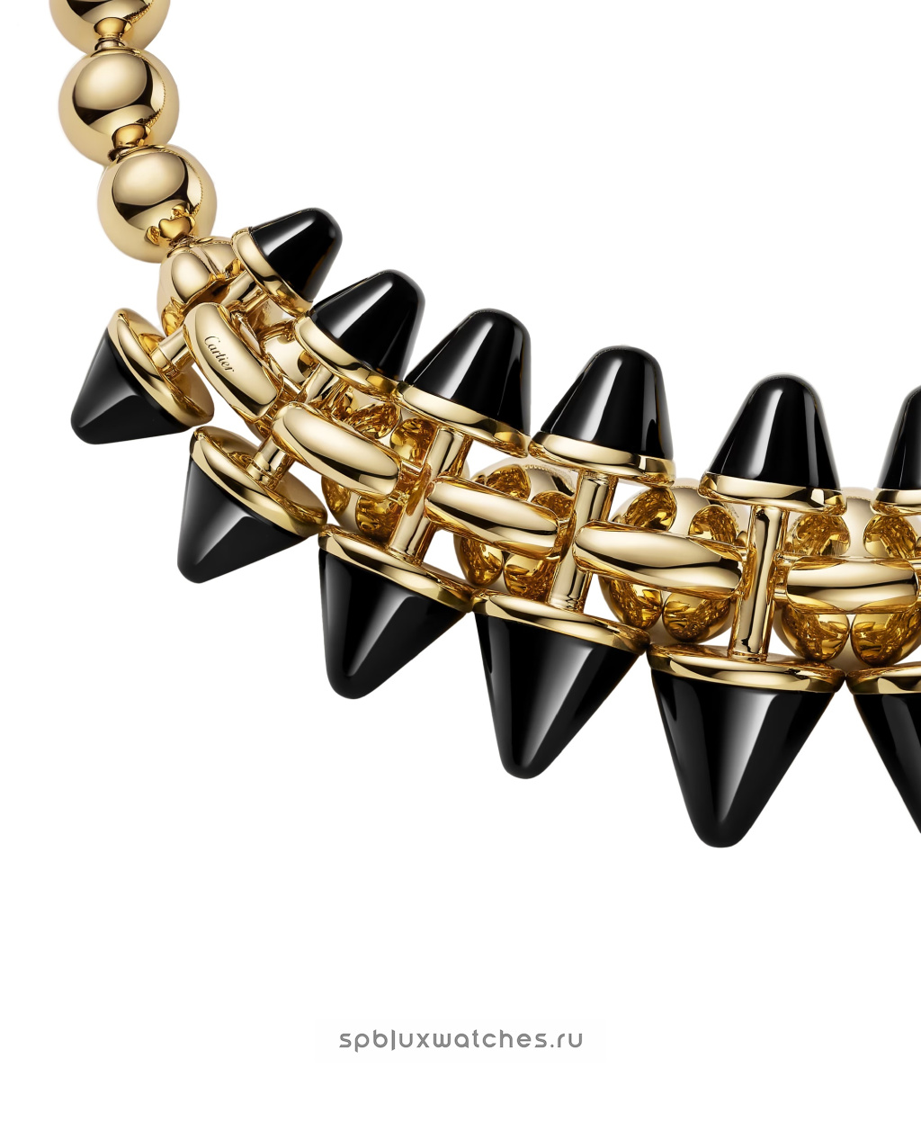 Колье Cartier Clash de Cartier Flexible Onyx Necklace Extra-Large Model N7424561