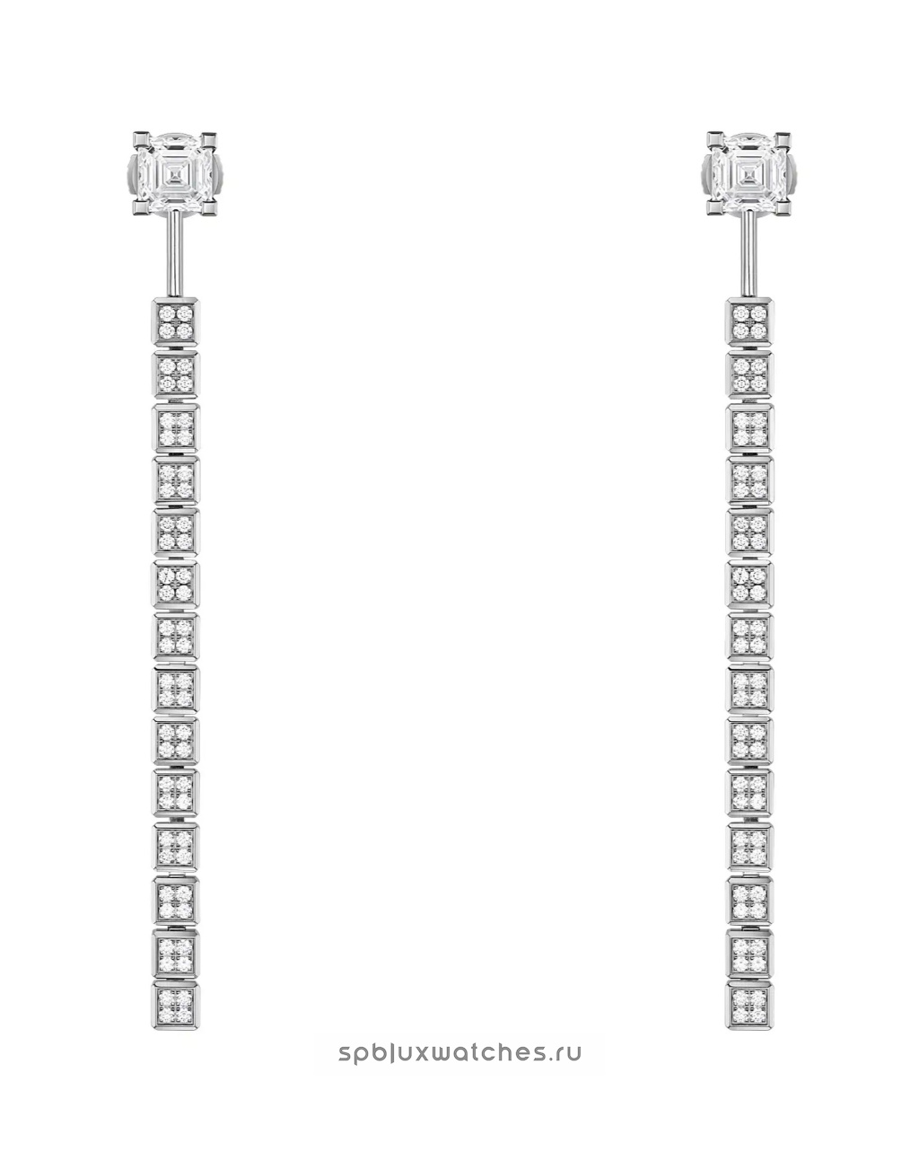 Серьги Chopard Ice Cube Earrings 830243-1001