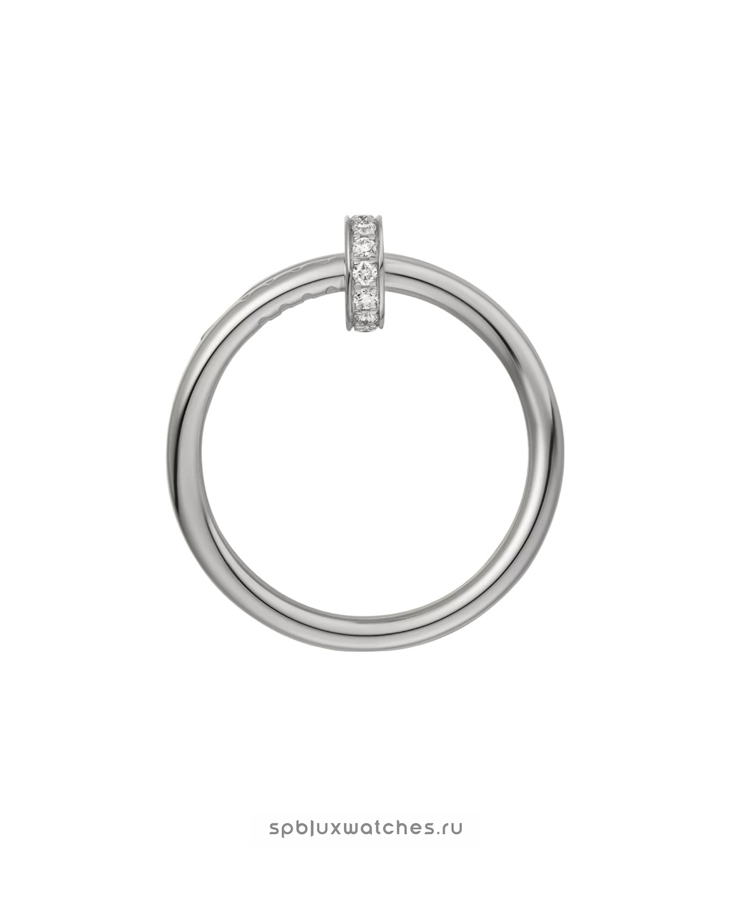 Кольцо Cartier Juste un Clou Double Diamonds Ring B4211000