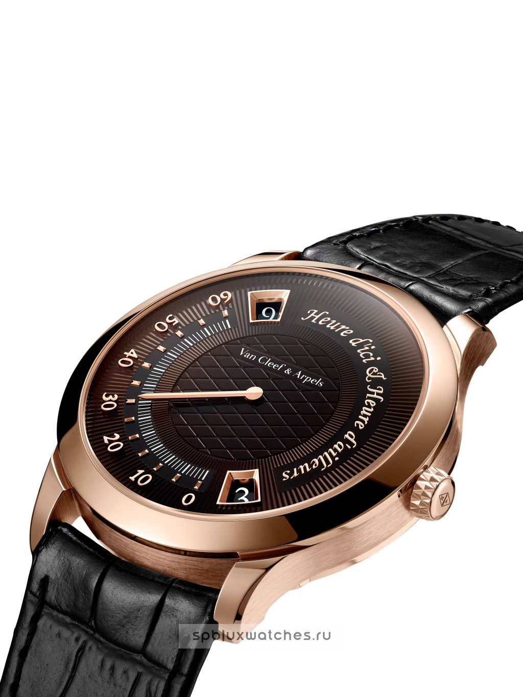 Van Cleef & Arpels Midnight Heure d'ici & Heure d'ailleurs 38 mm VCARPEVI00