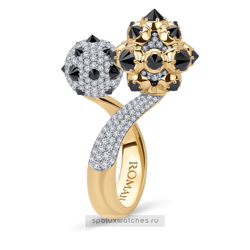 Кольцо Roman Nikonov "Ежевика" RN020092