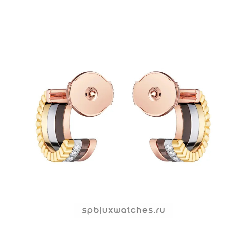 Серьги Boucheron Quatre Classique Hoop Earrings JCO00122