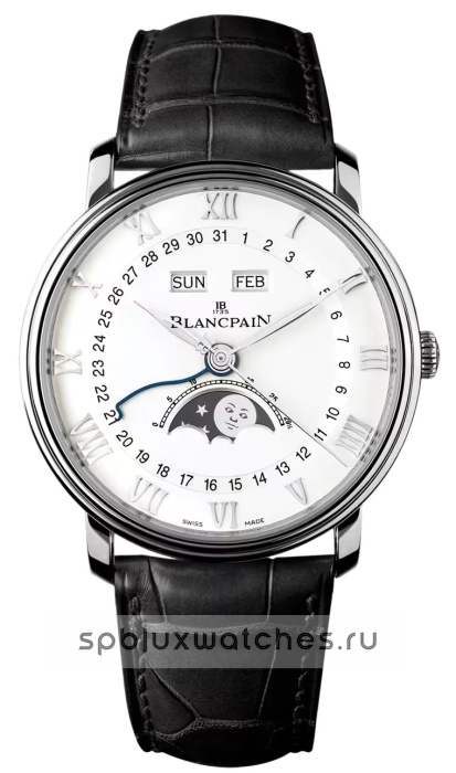 Blancpain Villeret Quantieme Complet Phases de Lune 40 mm 6654 1127 55B