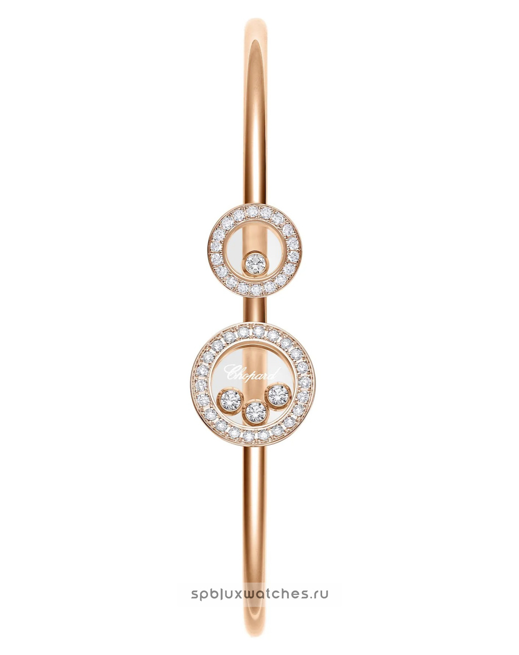 Браслет Chopard Happy Diamonds Icons Joaillerie Bangle 85A608-5000
