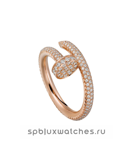 Кольцо Cartier Juste un Clou Paved Ring Classic N4748600