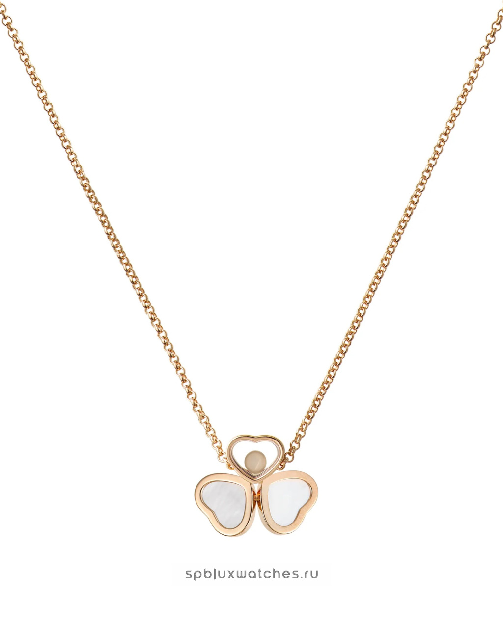 Колье Chopard Happy Hearts Wings Necklace 81A083-5311