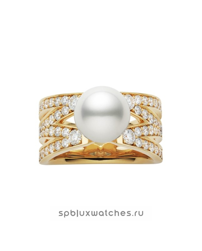 Кольцо Mikimoto M Signature Ring PYR1815K