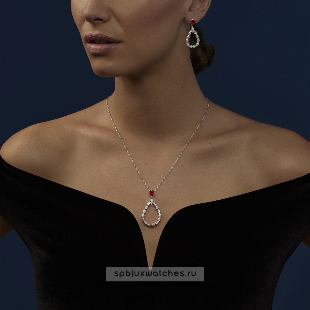 Серьги Chopard L'Heure du Diamant Drop Earrings 84A063-1301