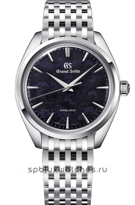 Grand Seiko Elegance "Iwao Blue” 38.5 mm SBGY043