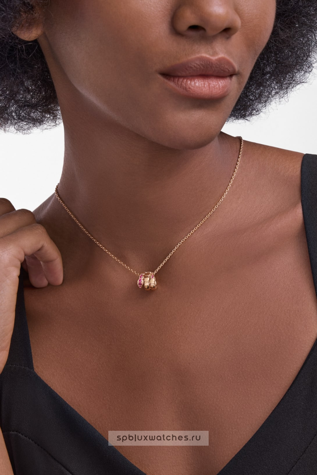 Подвеска Bvlgari Serpenti Viper Necklace 358888