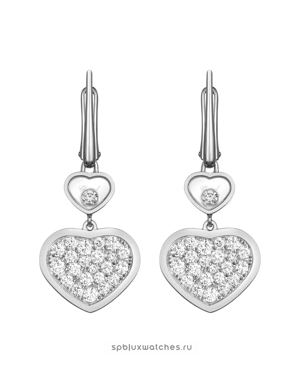 Серьги Chopard Happy Hearts Earrings 837482-1009