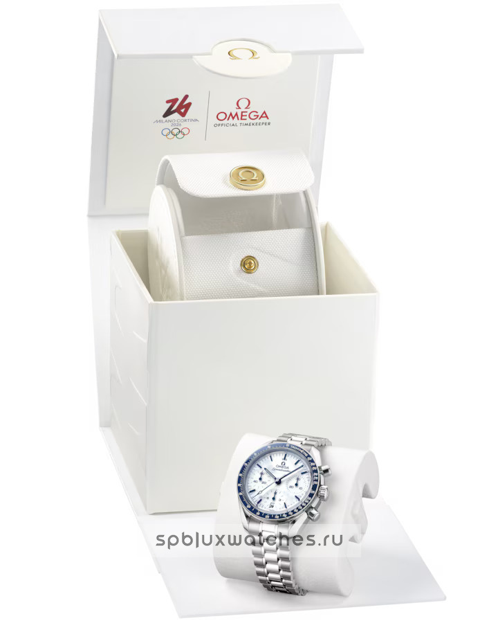 Omega Speedmaster Mailand‑Cortina 2026 38 mm 522.30.38.50.04.001
