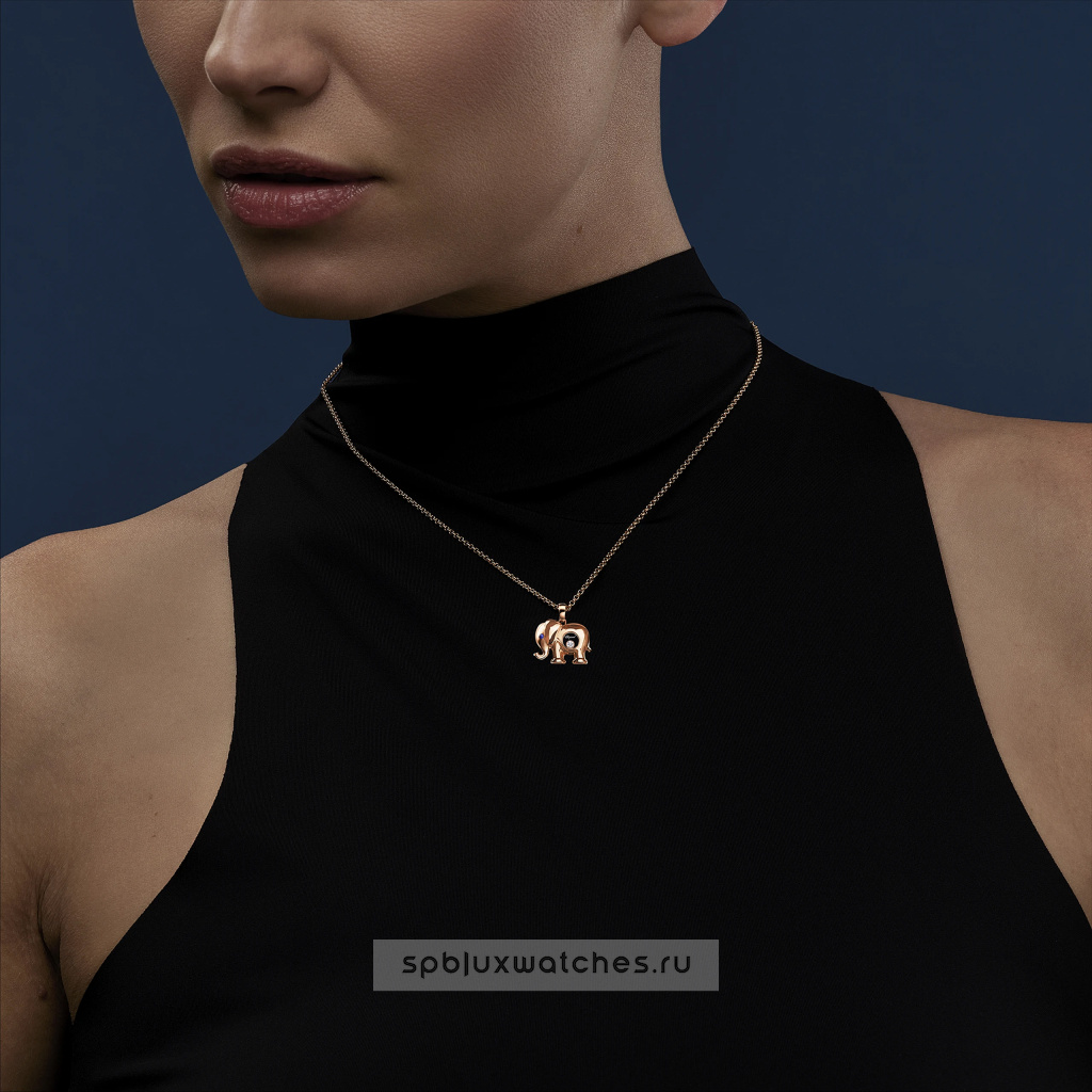 Подвеска Chopard Happy Diamonds Elephant Pendant 79A189-5001