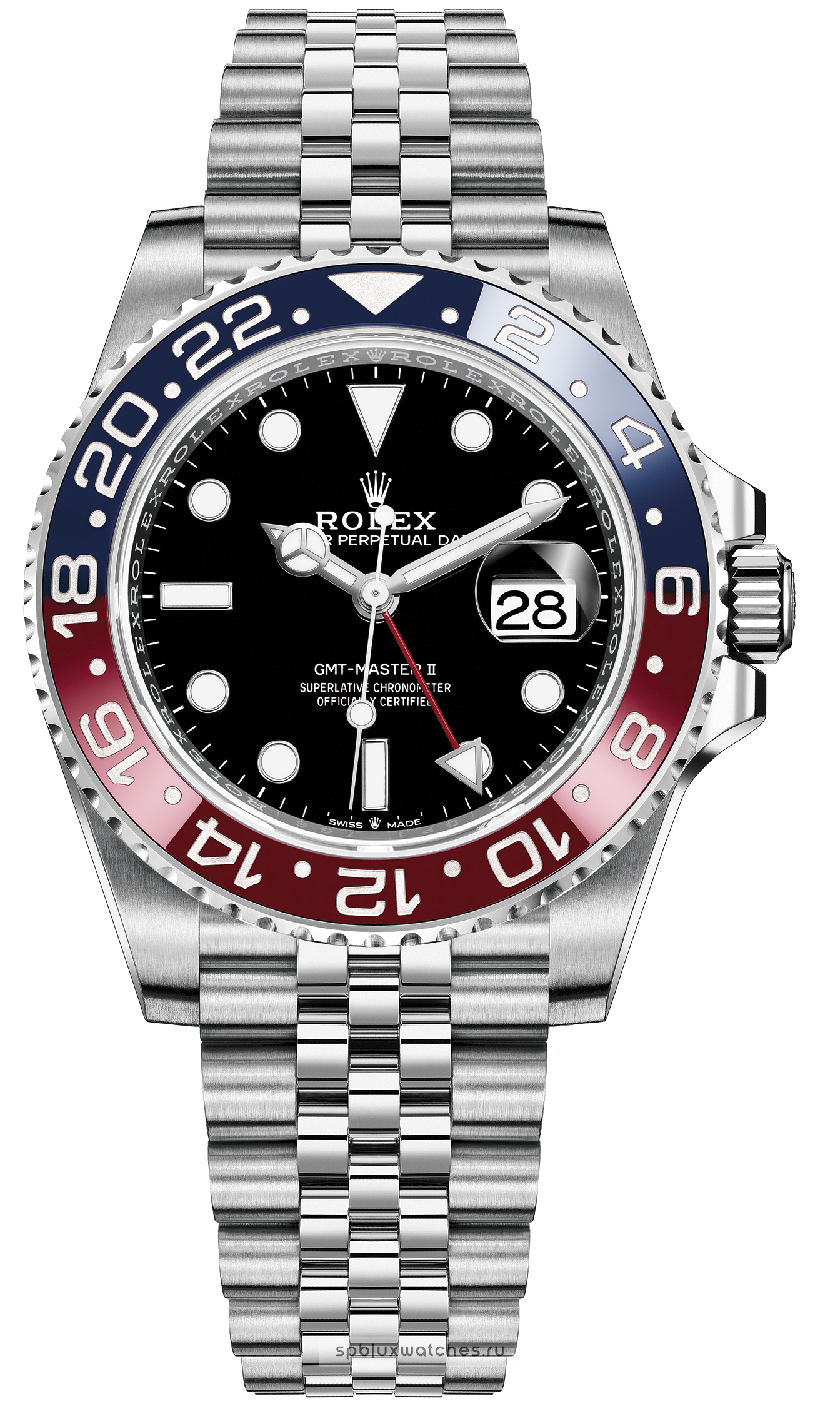 rolex steel pepsi