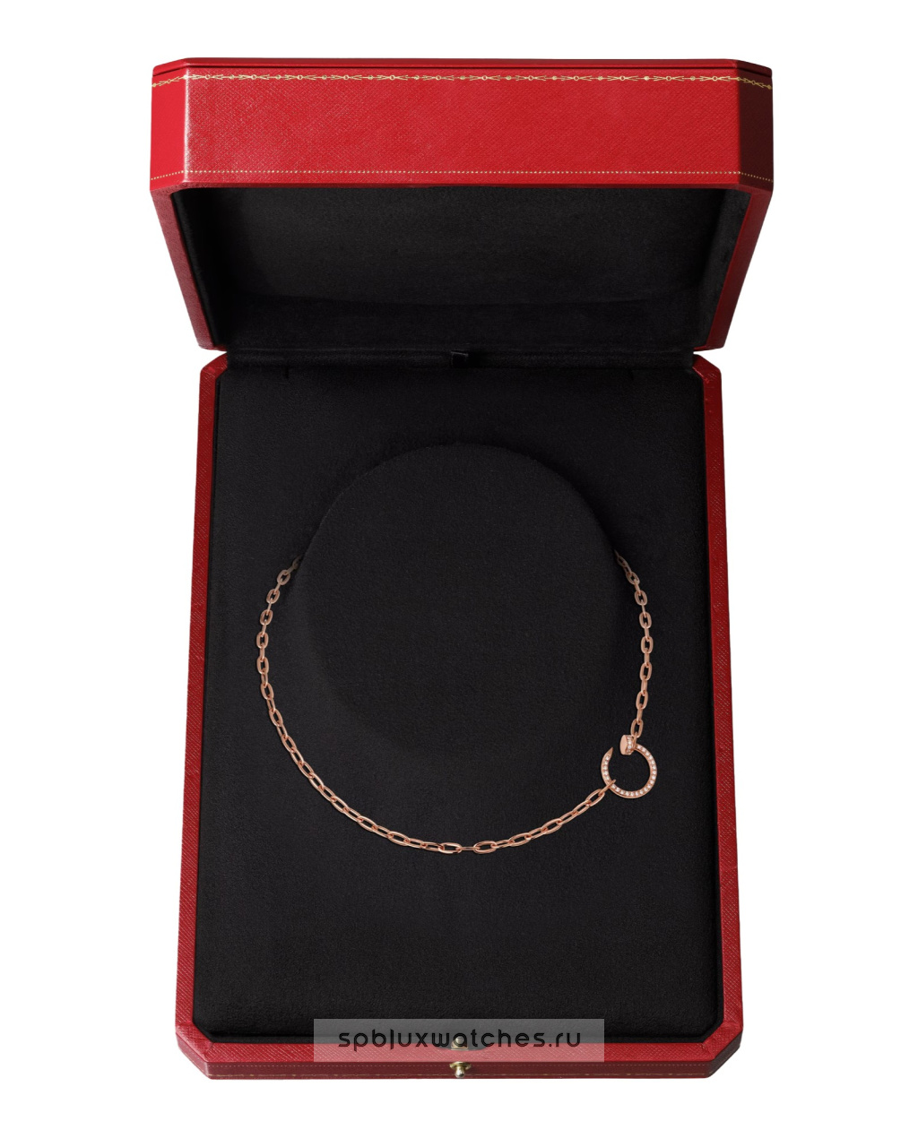 Колье Cartier Juste un Clou Paved Necklace N7413500
