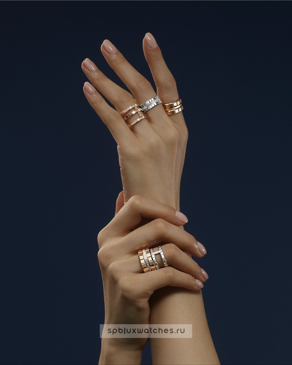 Кольцо Chopard Ice Cube Ring 827006-1010