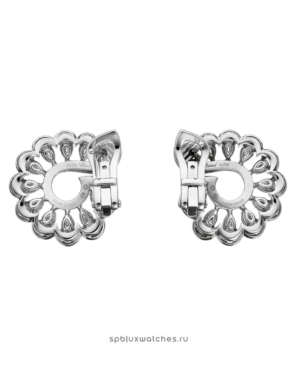 Серьги Chopard Precious Lace Vague Earrings 848349-1001