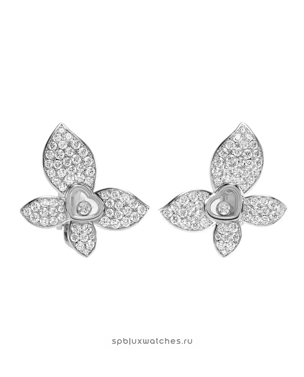 Серьги Chopard Happy Butterfly X Mariah Carey Earrings 848536-1001