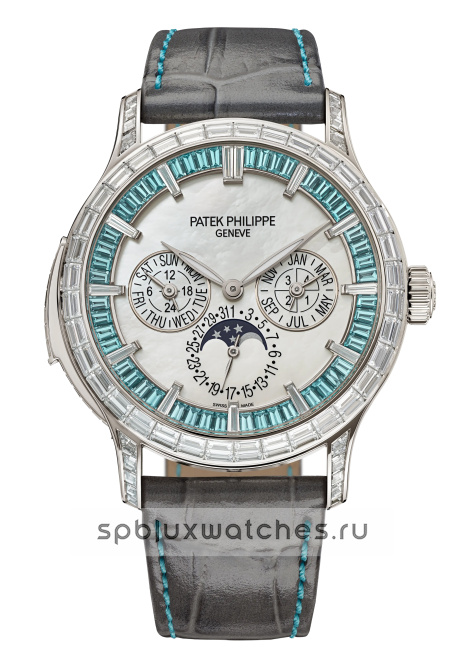 Patek Philippe Grand Complications Minute Repeater Perpetual Calendar Haute Joaillerie 42 mm 5374/400P-001