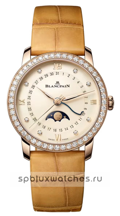 Blancpain Villeret Quantieme Phases de Lune 33.2 mm 6126N 2987 55B