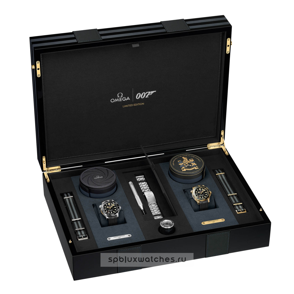 Omega Seamaster Diver 300M Master Co-Axial 42 mm Limited Edition Set James Bond 210.62.42.20.01.001 / 210.22.42.20.01.003