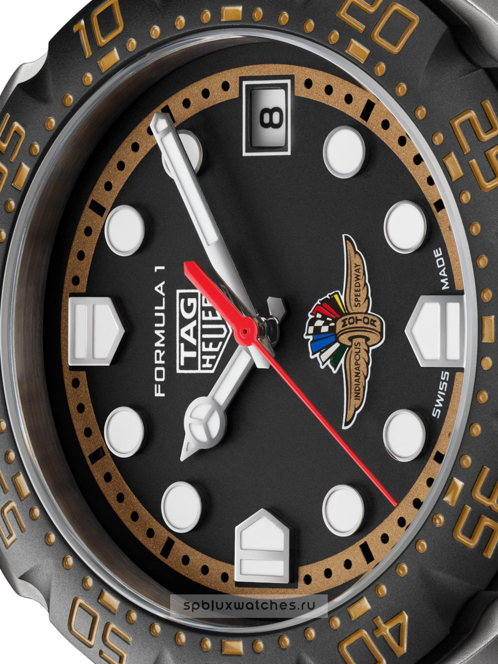 TAG Heuer Formula 1 Solargraph x Indy 500 38 mm WBY111G.BA0042