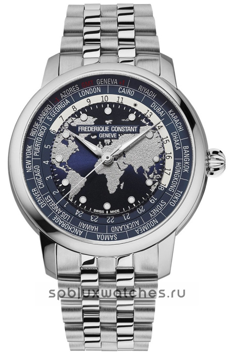 Frederique Constant Manufacture Classic Worldtimer 40 mm FC-719NN3H6B