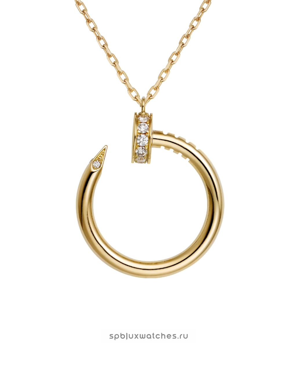 Подвеска Cartier Juste un Clou Diamonds Pendant B7224889