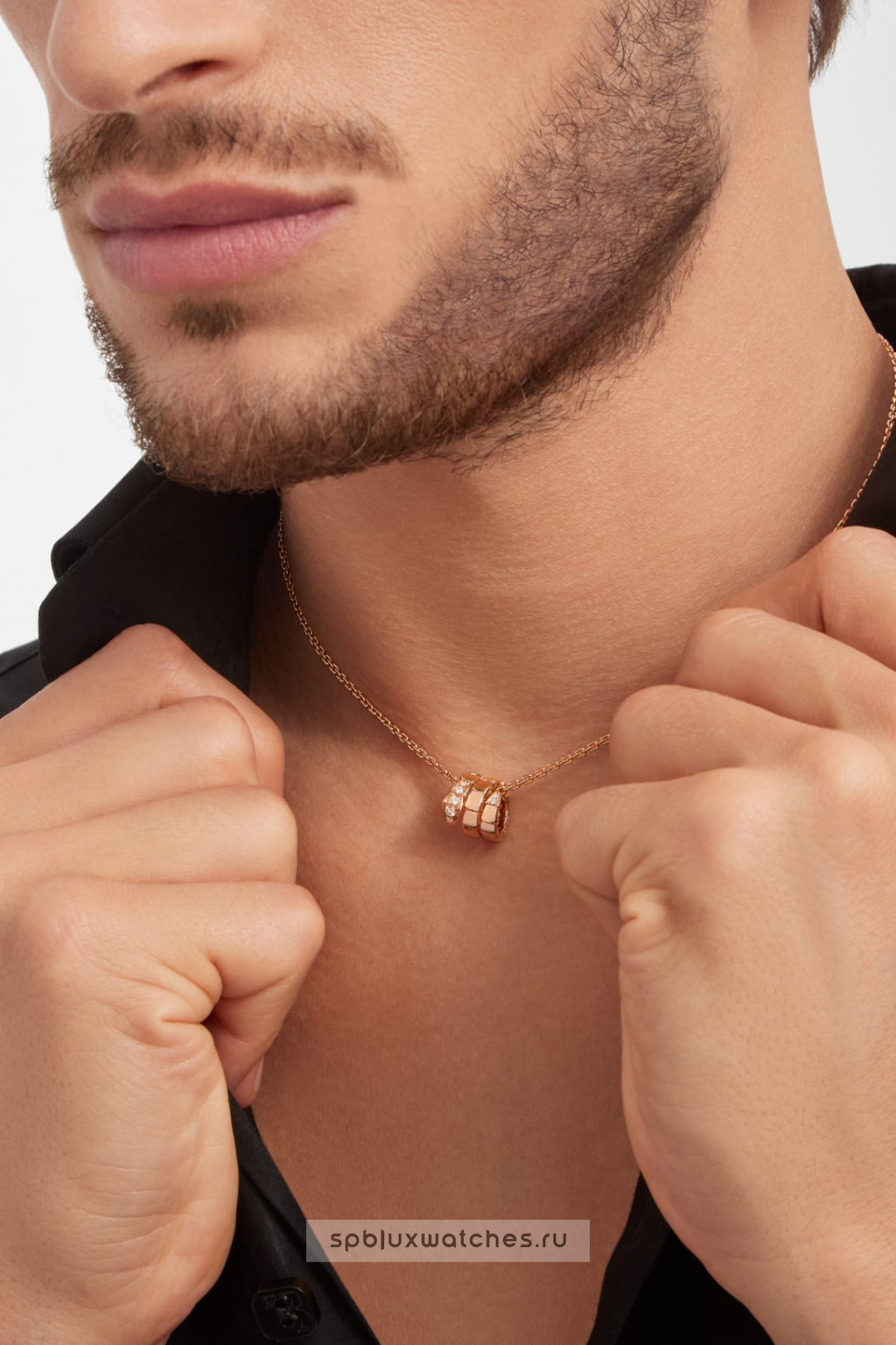 Подвеска Bvlgari Serpenti Viper Pendant Necklace 357794