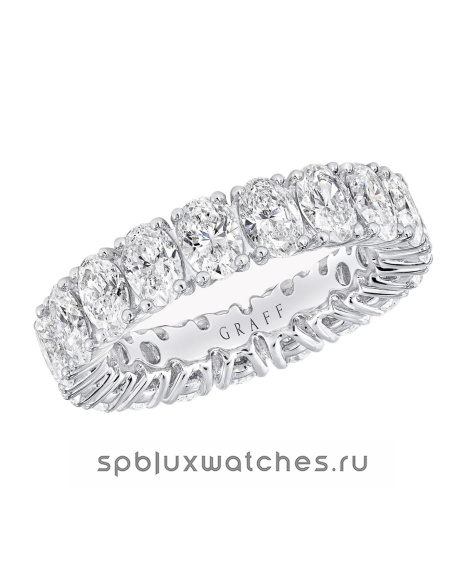 Обручальное кольцо Graff Classic Graff Shared Claw Oval Diamond Wedding Band RER1054