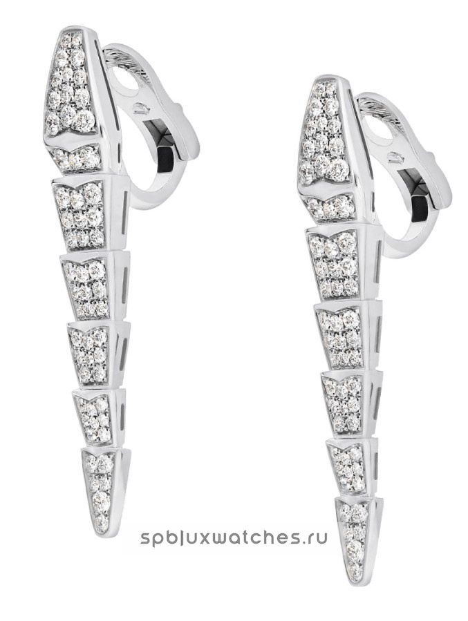 Серьги Bvlgari Serpenti Viper Earrings 348320
