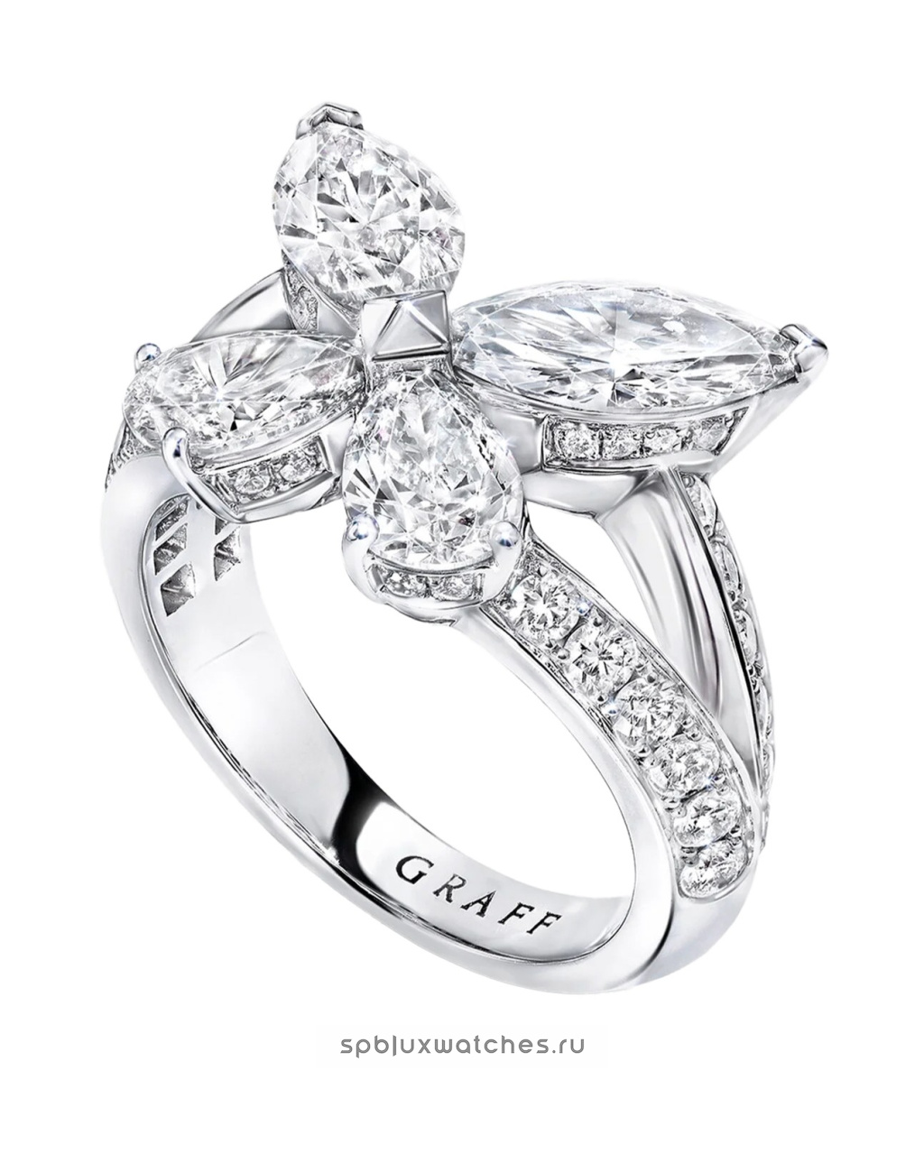 Кольцо Graff Classic Butterfly Diamond Ring RGR368
