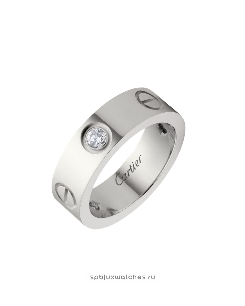 Кольцо Cartier Love Ring 3 Diamonds Classic Model B4032500