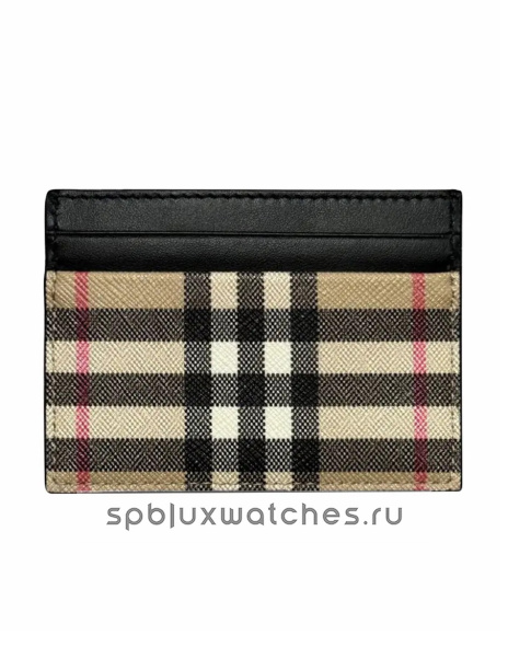 Кардхолдер Burberry Canvas Leather