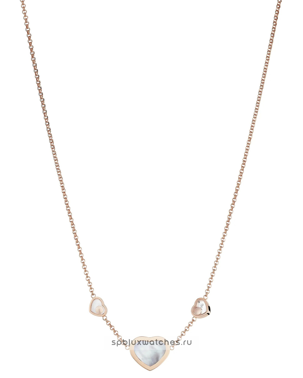 Колье Chopard Happy Hearts Necklace 81A082-5301