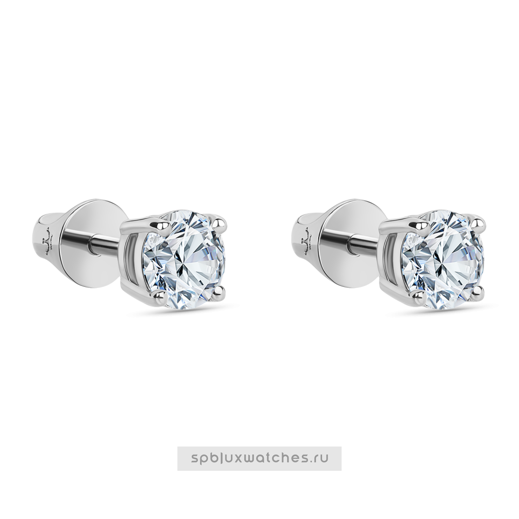 Пусеты с бриллиантами Roman Nikonov RN080581