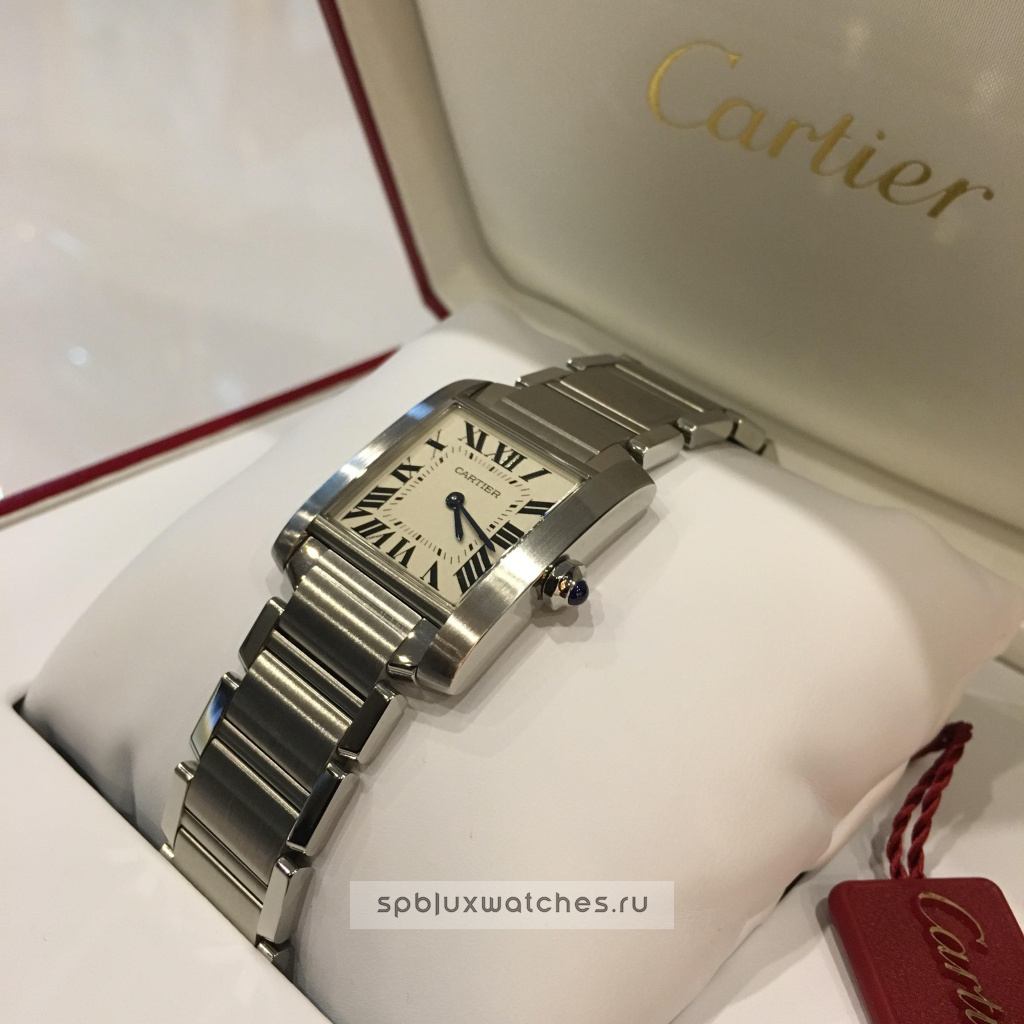 Купить cartier tank francaise medium 