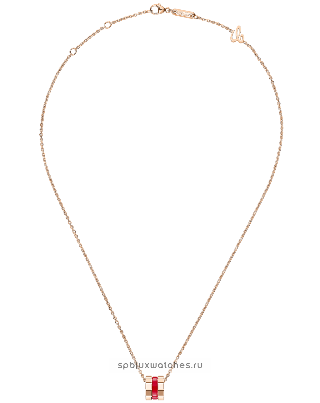 Подвеска Chopard Ice Cube Red HyCeram® Pendant 797005-9001