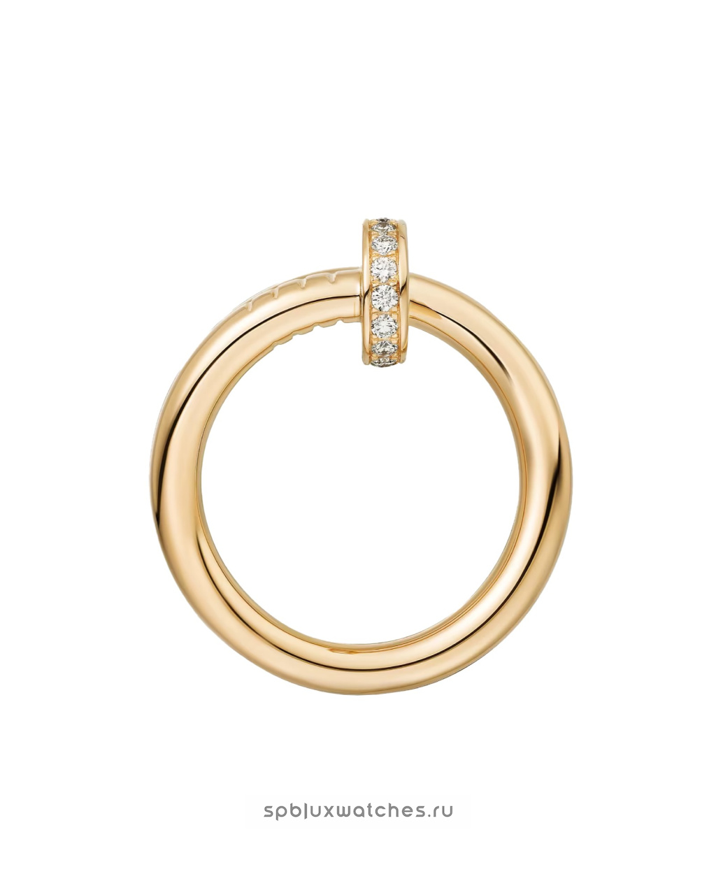 Кольцо Cartier Juste un Clou Diamonds Ring Classic Model B4216900