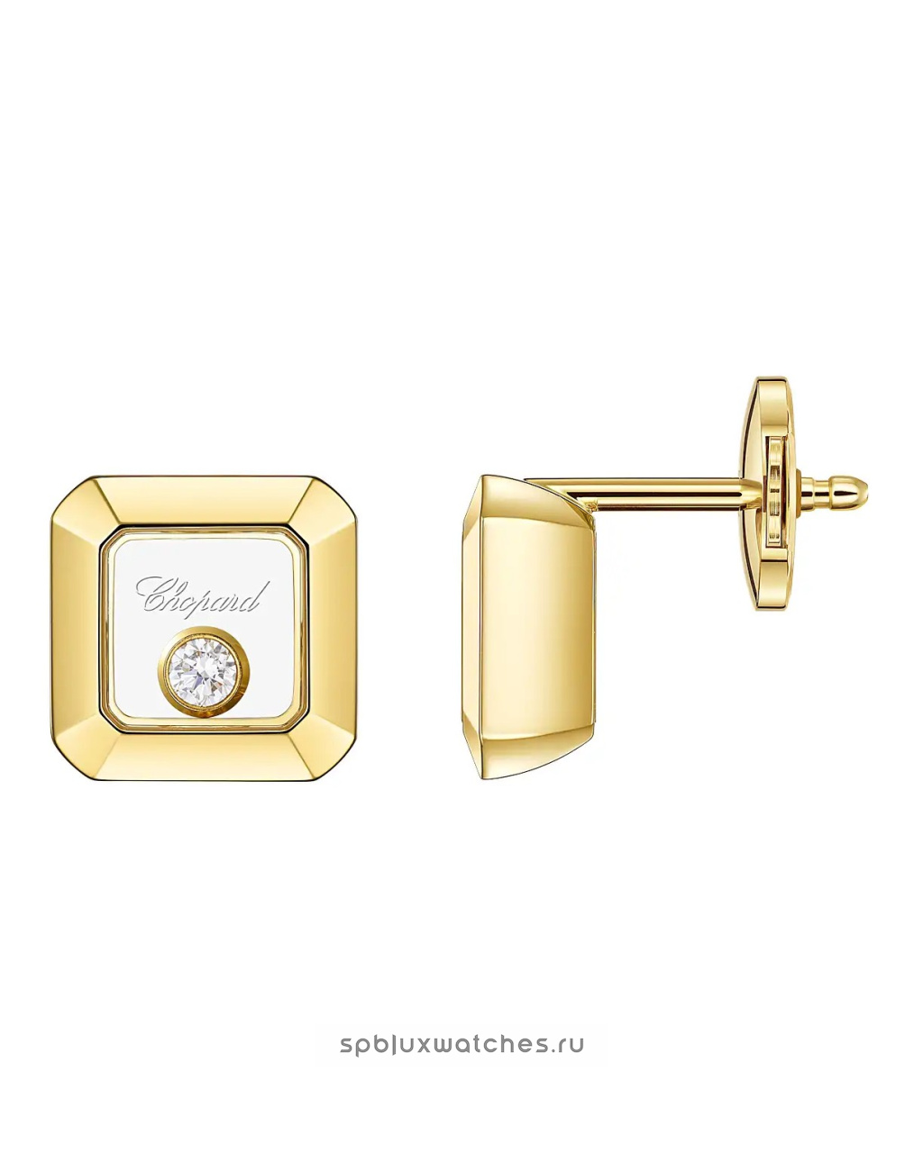 Серьги Chopard Happy Diamonds Icons Earrings 83A114-0001