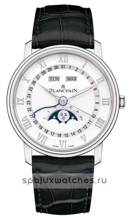 Blancpain Villeret Quantieme Complet 40 mm 6654A 1127 55B