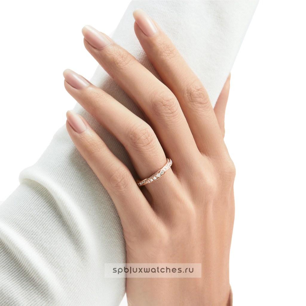 Кольцо Graff Spiral Pave Diamond Band RGR783