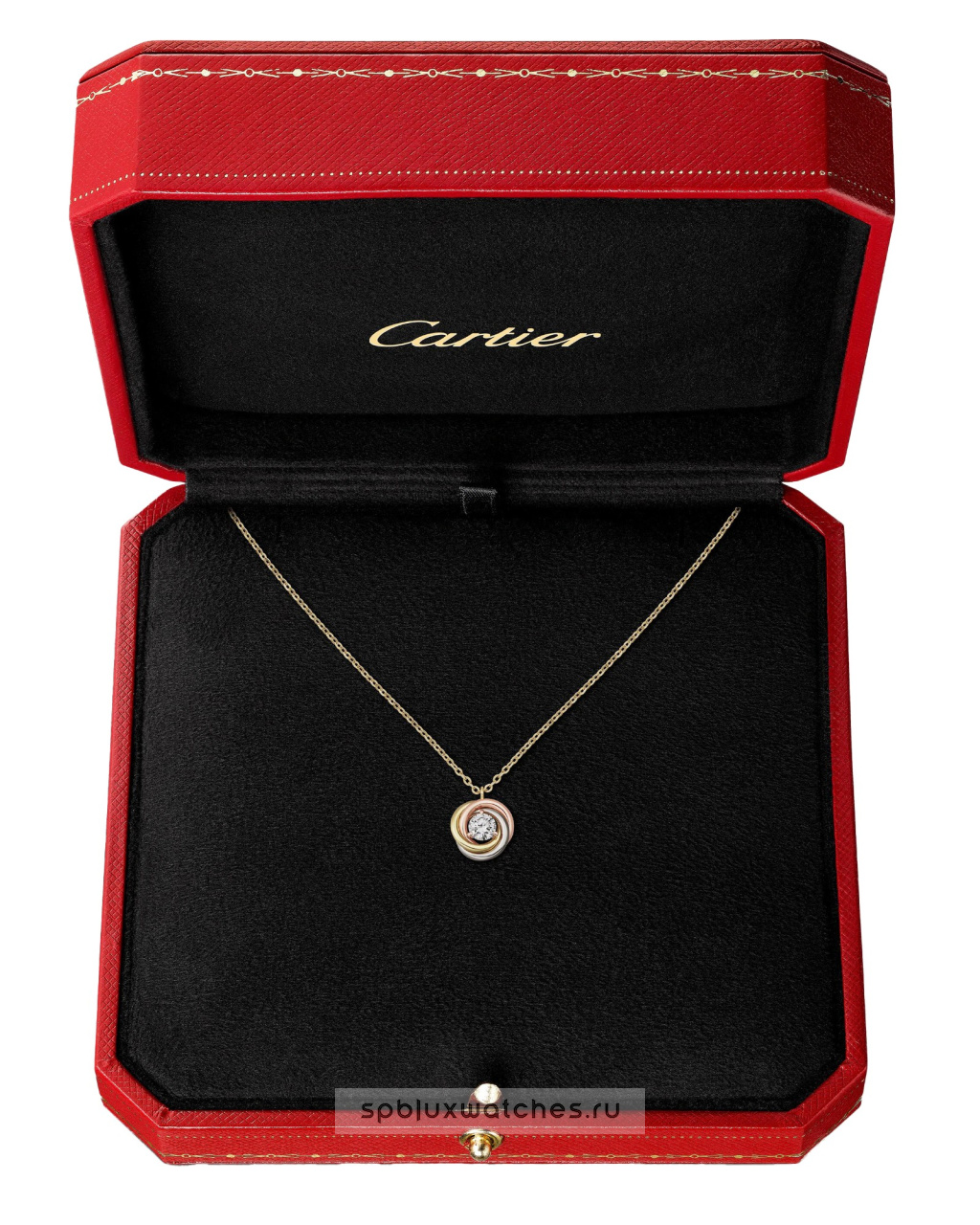 Подвеска Cartier Trinity 1 Diamond Pendant B7224812