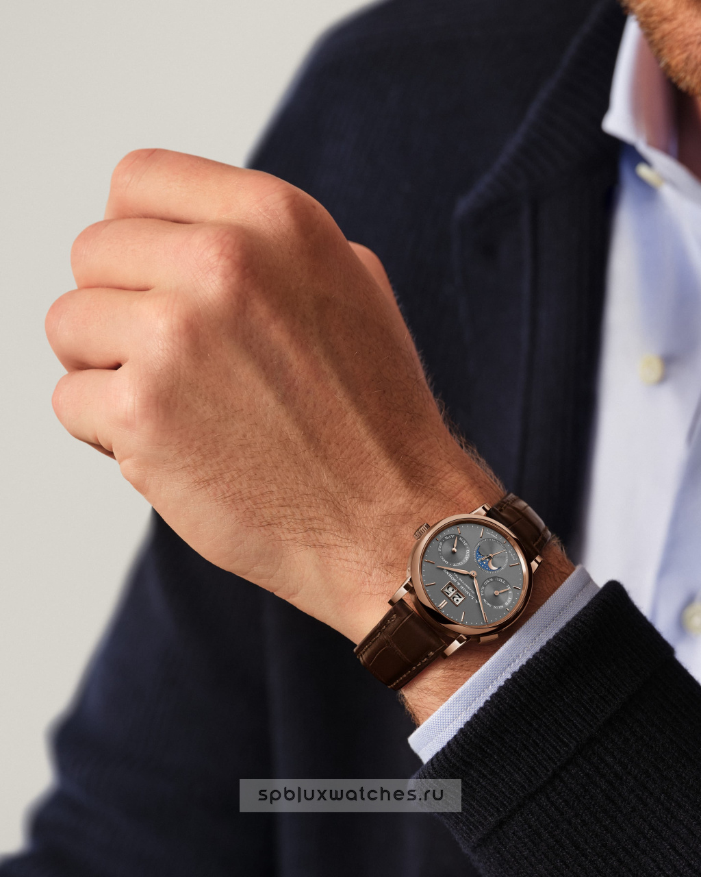 A. Lange & Sohne Saxonia Annual Calendar 36 mm 331.033 E